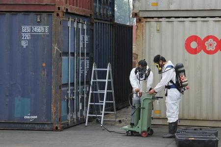 集裝箱熏蒸殺蟲公司